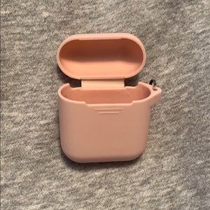 pink airpods case